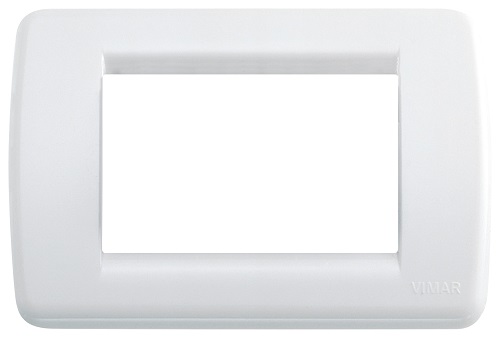 Placca Rondo 3M Tecnopolimero Bianco Brillante